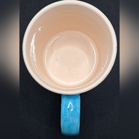 Set  Vintage Handpainted World Bazaars Ceramic EASTER LAMB Plate and Mug Spring - Picture 11 of 12